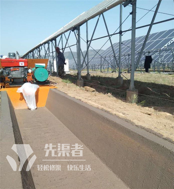 大棚排水渠怎么做，水渠機
